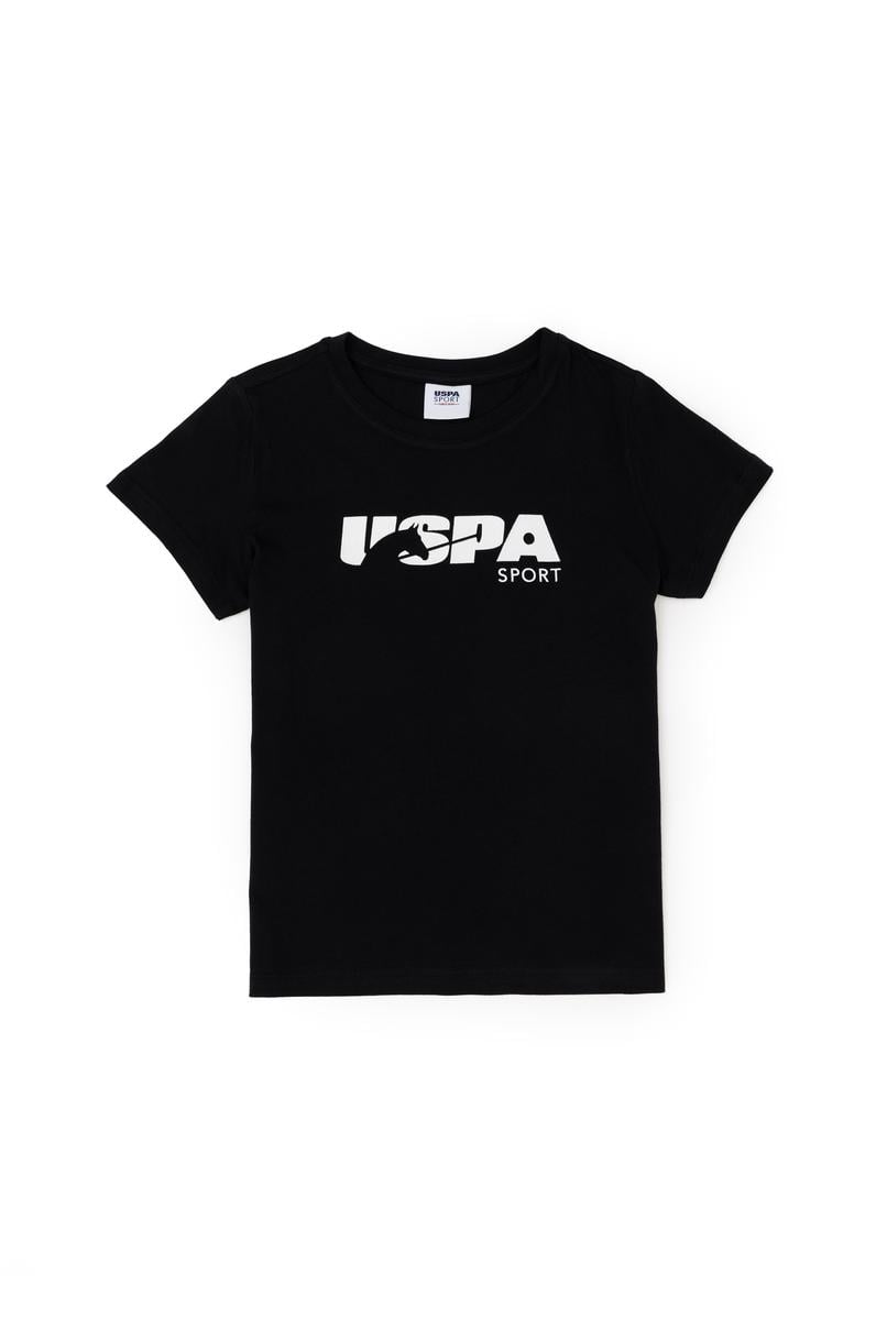 Erkek Çocuk Siyah Bisiklet Yaka Tişört