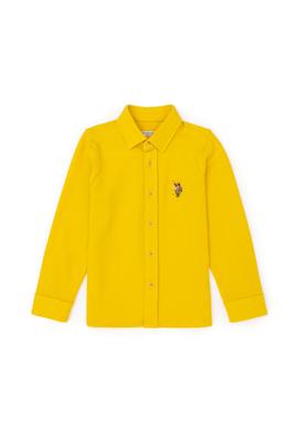 Erkek Çocuk Safran Uzun Kollu Gömlek - 50288554001