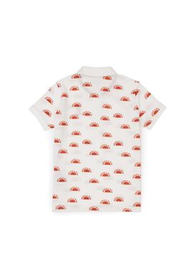 Erkek Çocuk Ekru Polo Yaka Tişört - 50281522018