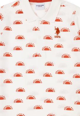 Erkek Çocuk Ekru Polo Yaka Tişört - 50281522018