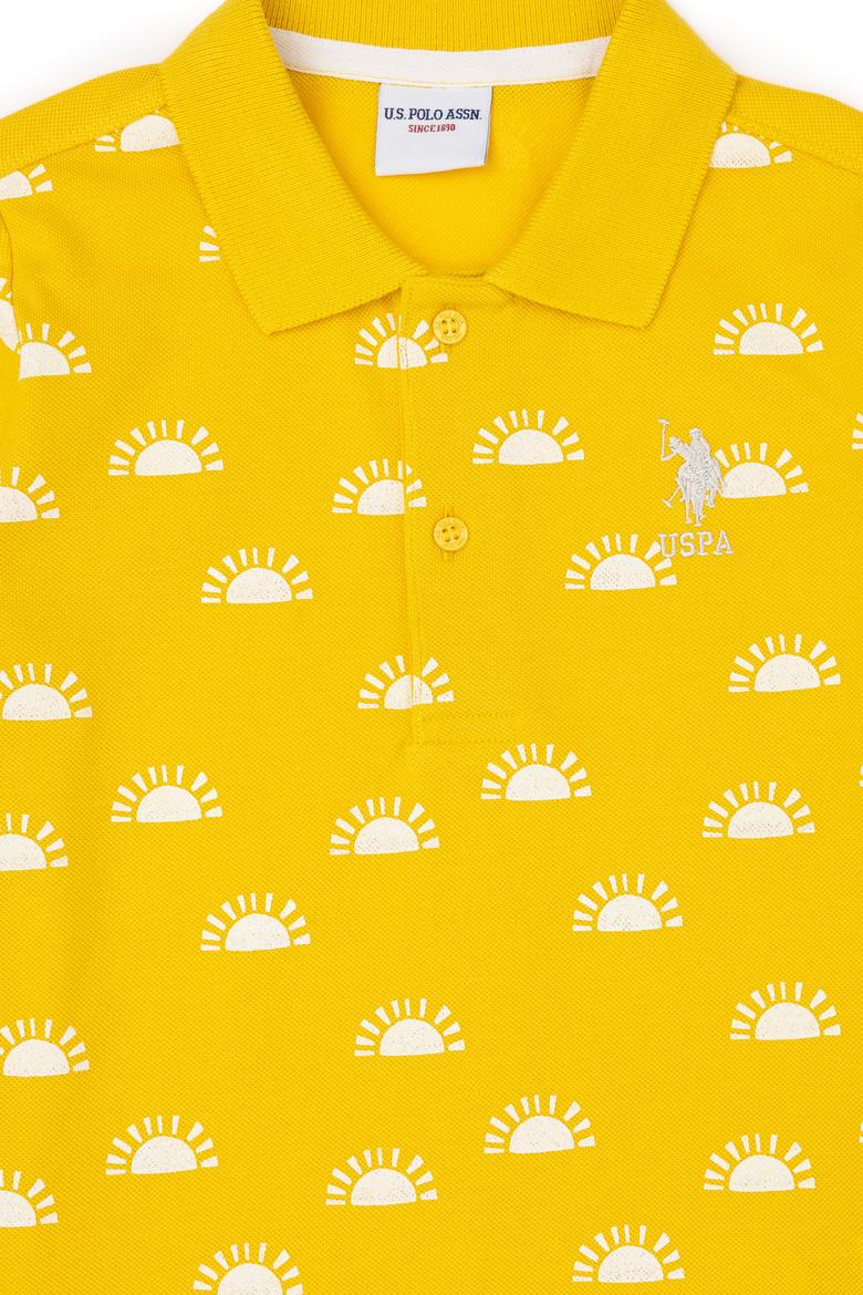 Erkek Çocuk Safran Polo Yaka Tişört - 50281522027