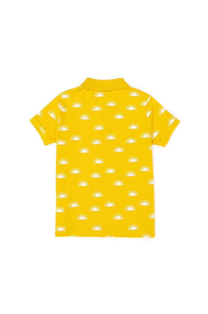 Erkek Çocuk Safran Polo Yaka Tişört