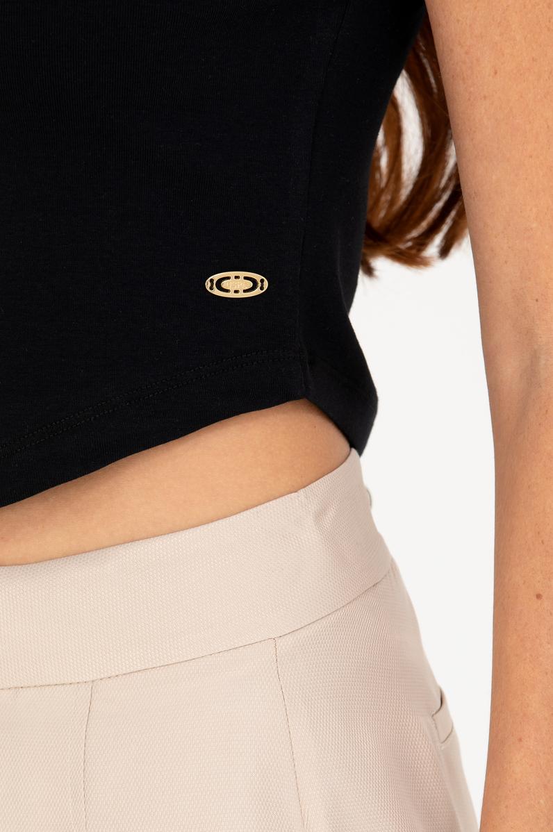 Kadın Siyah Basic Tişört