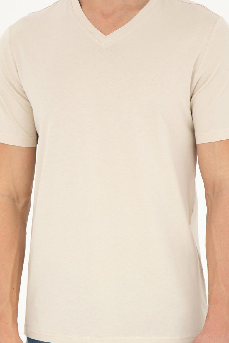 Erkek Taş Basic Tişört - 50284632106