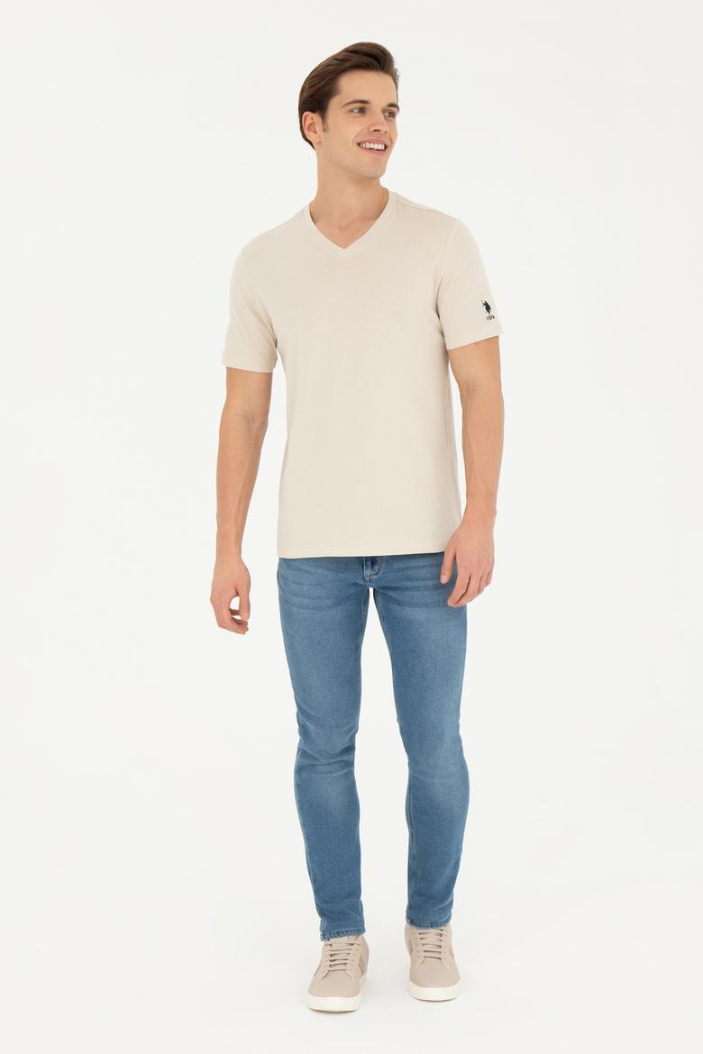 Erkek Taş Basic Tişört - 50284632106