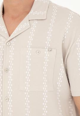 Erkek Taş Comfort Polo Yaka Tişört - 50263257015