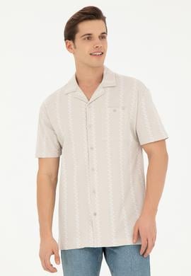 Erkek Taş Comfort Polo Yaka Tişört - 50263257015