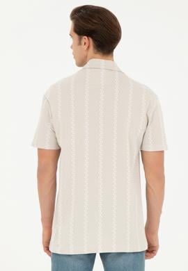 Erkek Taş Comfort Polo Yaka Tişört - 50263257015