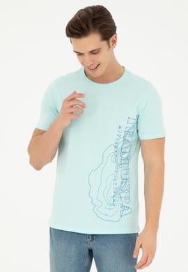 Erkek Nil Bisiklet Yaka Tişört - 50263395033