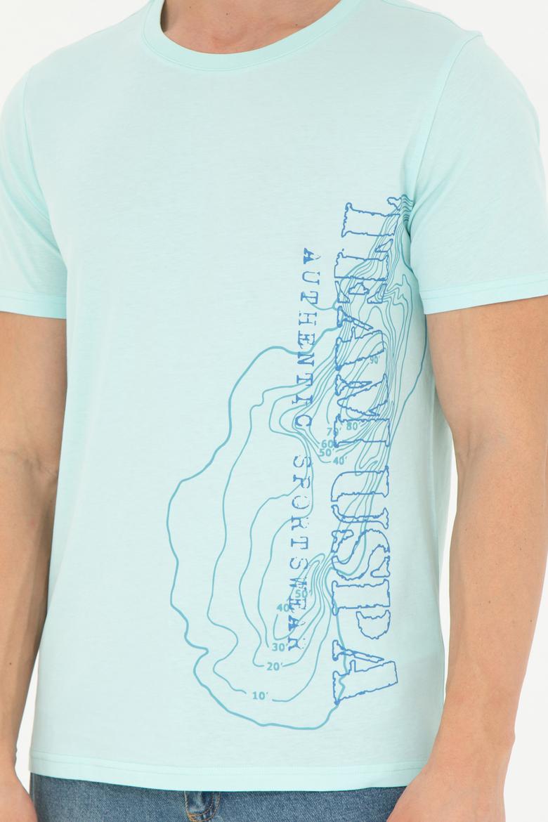 Erkek Nil Bisiklet Yaka Tişört - 50263395033