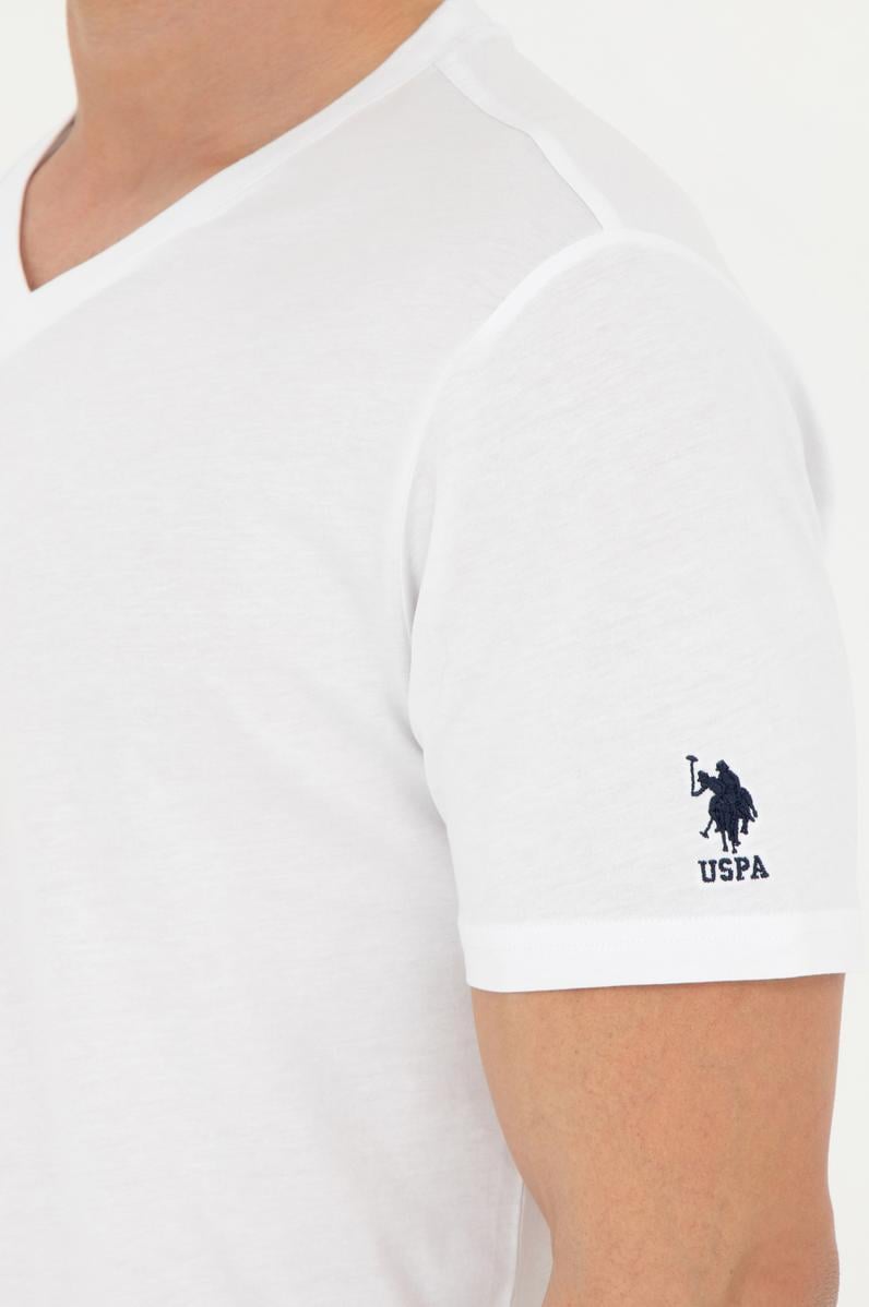 Erkek Beyaz Basic Tişört