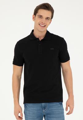 Erkek Siyah Basic Tişört - 50284641016