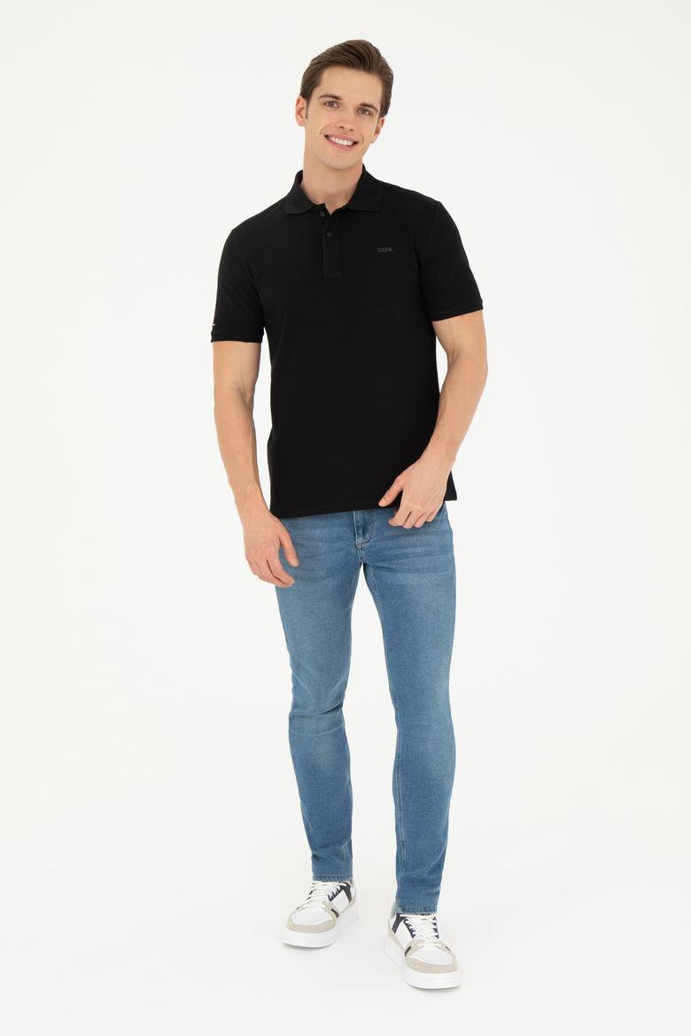 Erkek Siyah Basic Tişört - 50284641016