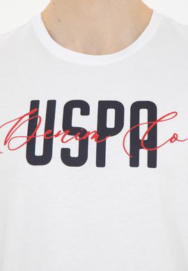 Erkek Bisiklet Yaka Beyaz Tişört - 50287081016