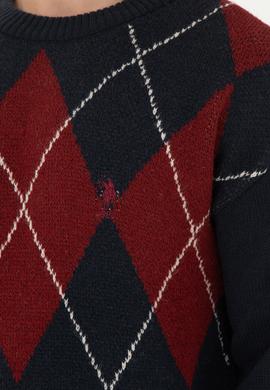 Erkek Lacivert Kazak - 50256191005