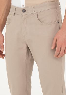 Erkek Koyu Bej Kanvas / Chino Pantolon - 50275828566
