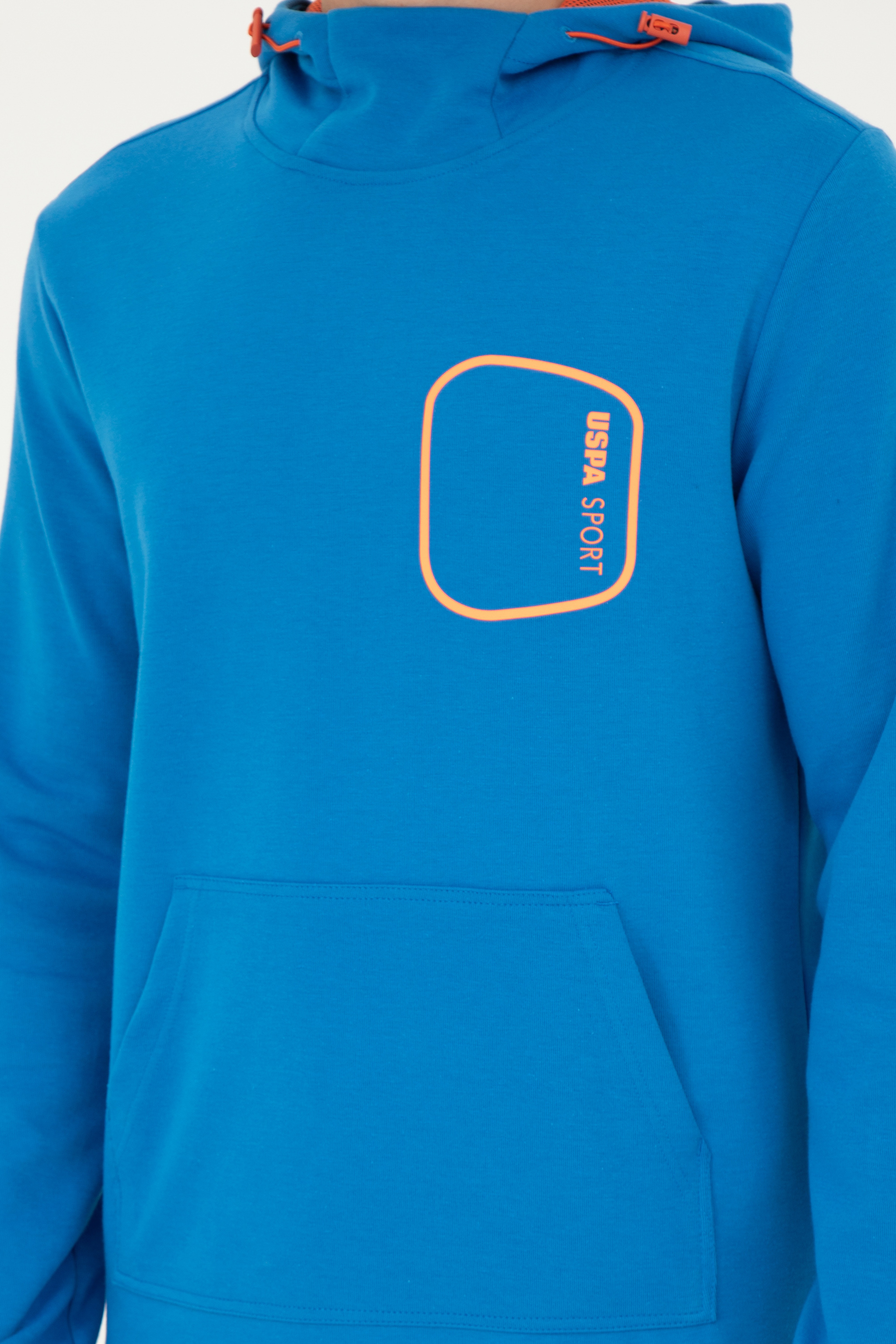 Erkek Kobalt Mavi Sweatshirt - Image 6