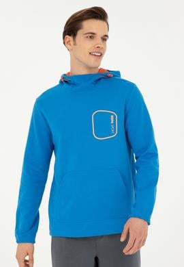 Erkek Kobalt Mavi Sweatshirt - 50270735021