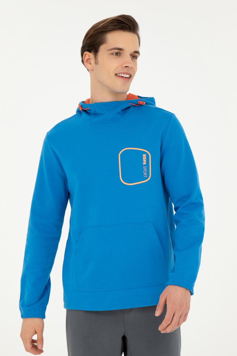 Erkek Kobalt Mavi Sweatshirt - 50270735021