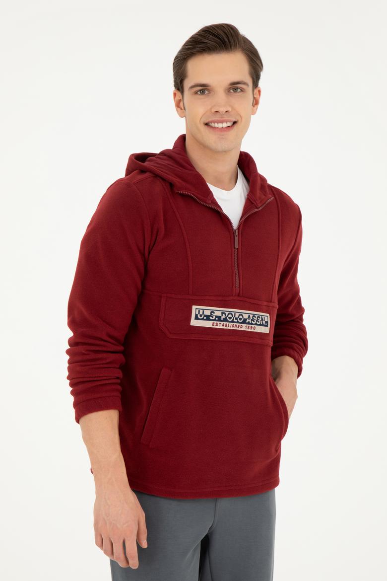 Erkek Bordo Sweatshirt - 50270851013