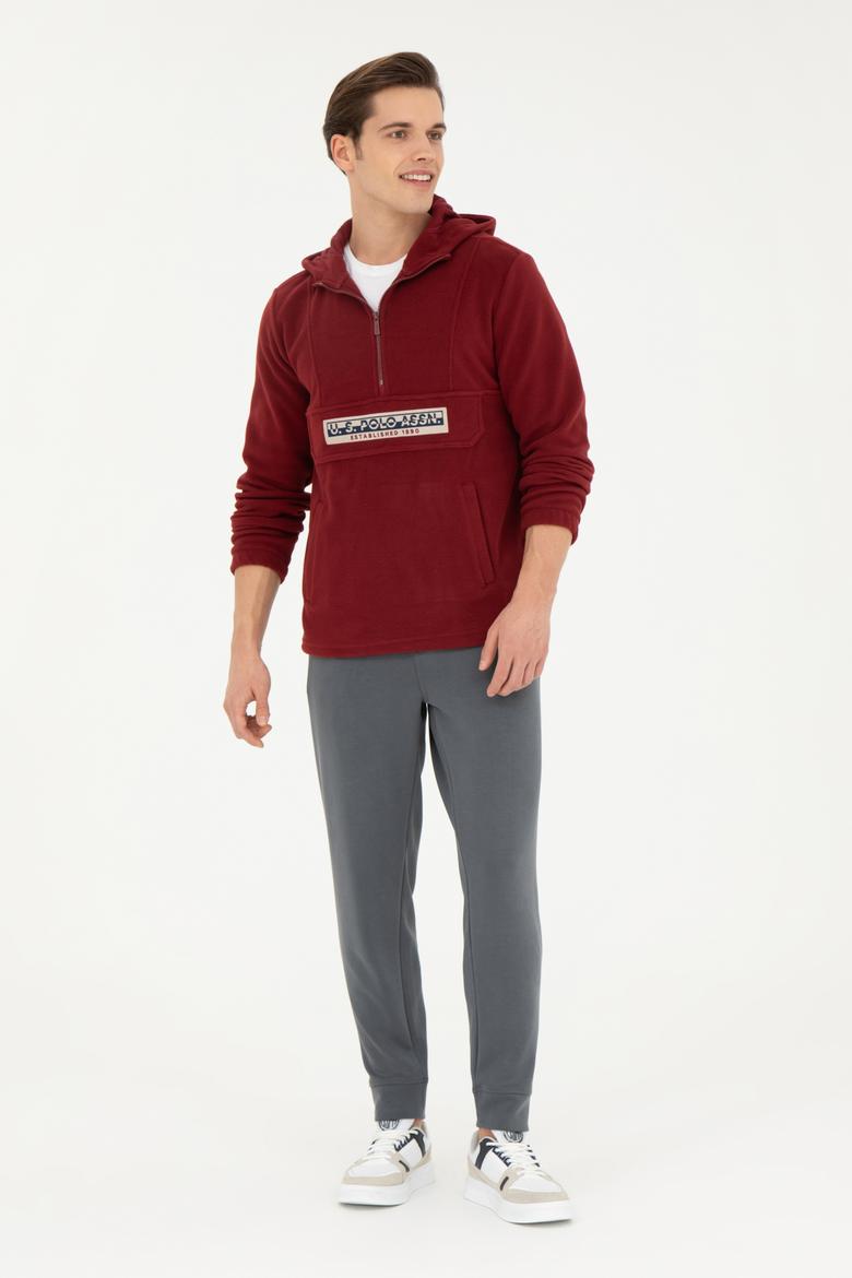 Erkek Bordo Sweatshirt - 50270851013