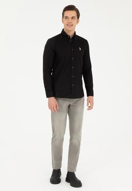 Erkek Gri Jean Pantolon - 50272598122