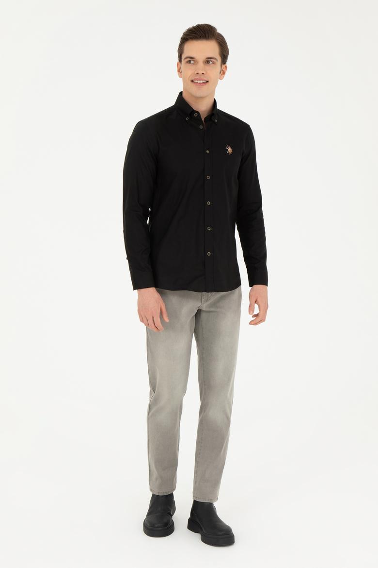 Erkek Gri Jean Pantolon - 50272598122