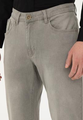Erkek Gri Jean Pantolon - 50272598122