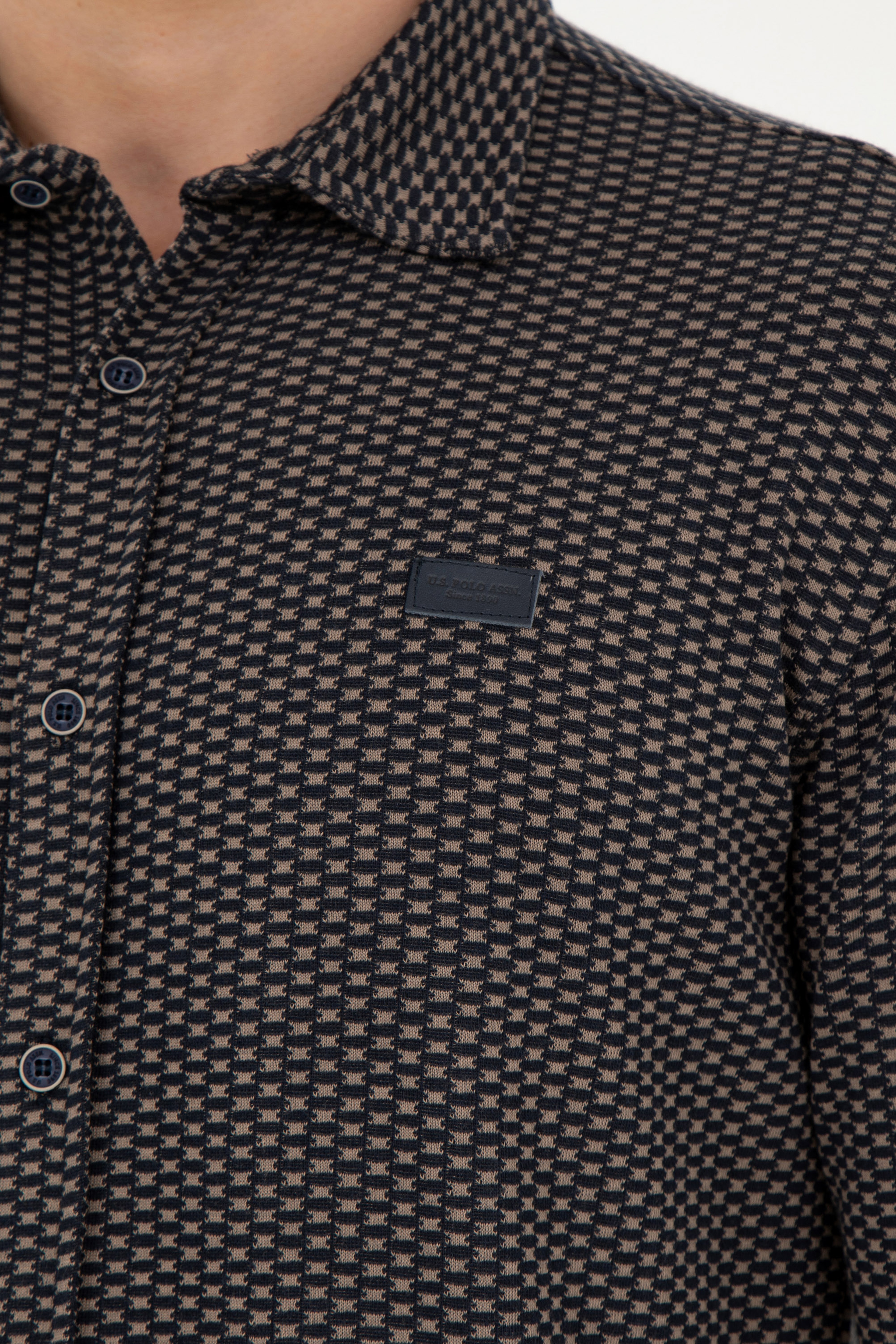 Erkek Lacivert Sweatshirt - Image 7