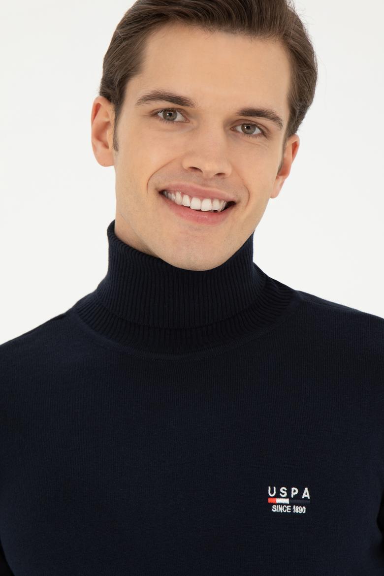 Erkek Lacivert Basic Kazak - 50256266002