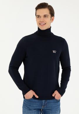 Erkek Lacivert Basic Kazak - 50256266002