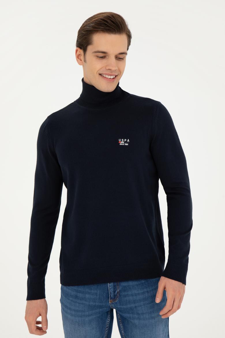 Erkek Lacivert Basic Kazak - 50256266002