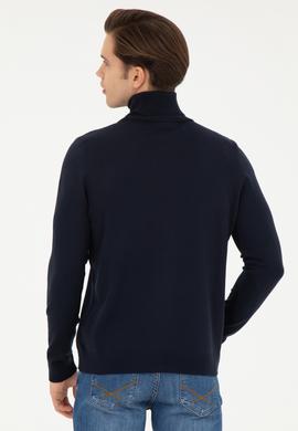 Erkek Lacivert Basic Kazak - 50256266002