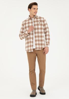 Erkek Camel Kanvas / Chino Pantolon - 50271478144