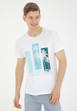 Erkek Beyaz Tişört - 50287068007