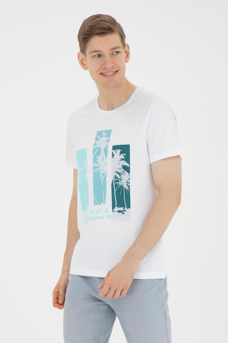 Erkek Beyaz Tişört