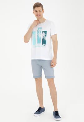 Erkek Beyaz Tişört - 50287068007