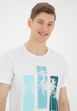 Erkek Beyaz Tişört - 50287068007