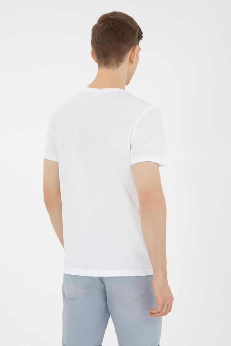 Erkek Beyaz Tişört - 50287068007
