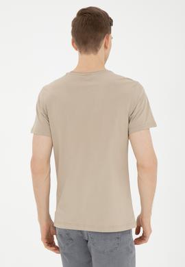 Erkek Açık Haki Tişört - 50287068021