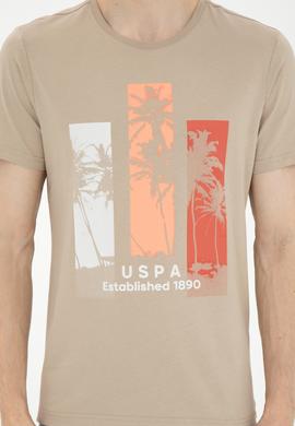 Erkek Açık Haki Tişört - 50287068021