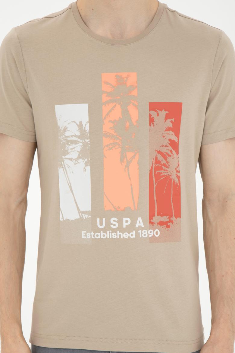 Erkek Açık Haki Tişört - 50287068021