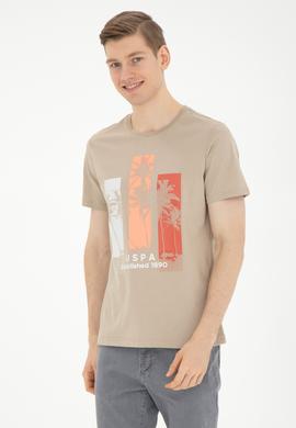 Erkek Açık Haki Tişört - 50287068021