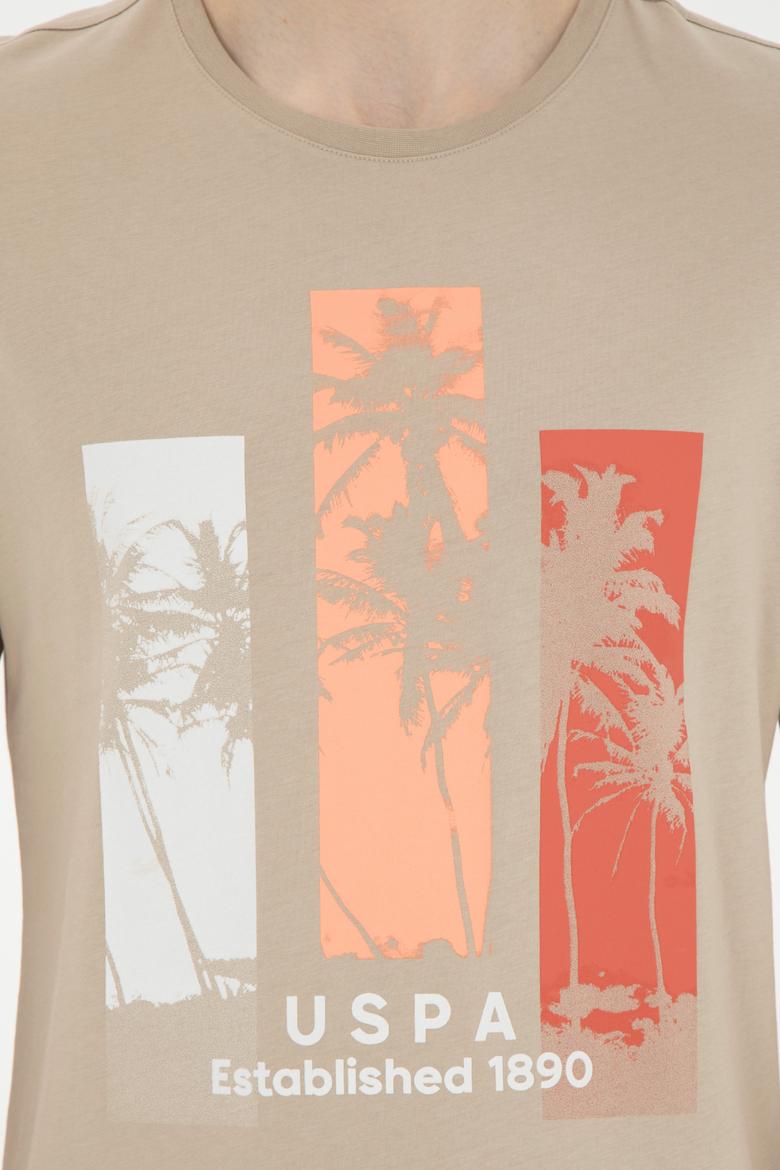 Erkek Açık Haki Tişört - 50287068021