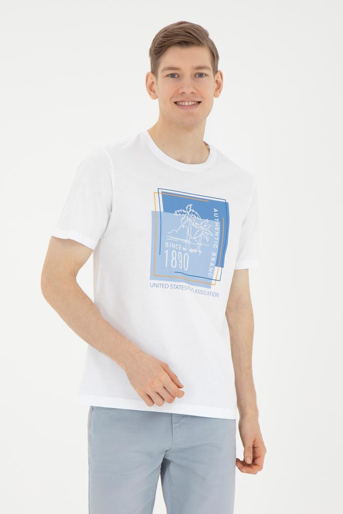 Erkek Beyaz Tişört