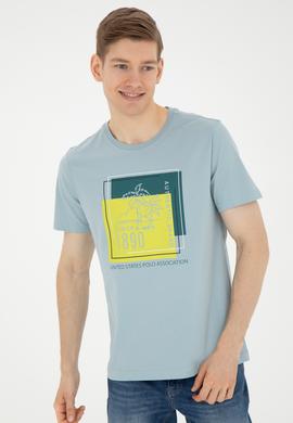 Erkek Su Yeşili Tişört - 50287070011