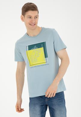 Erkek Su Yeşili Tişört - 50287070011