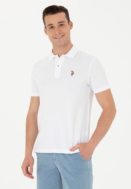 Erkek Beyaz Basic Tişört - 50267944020