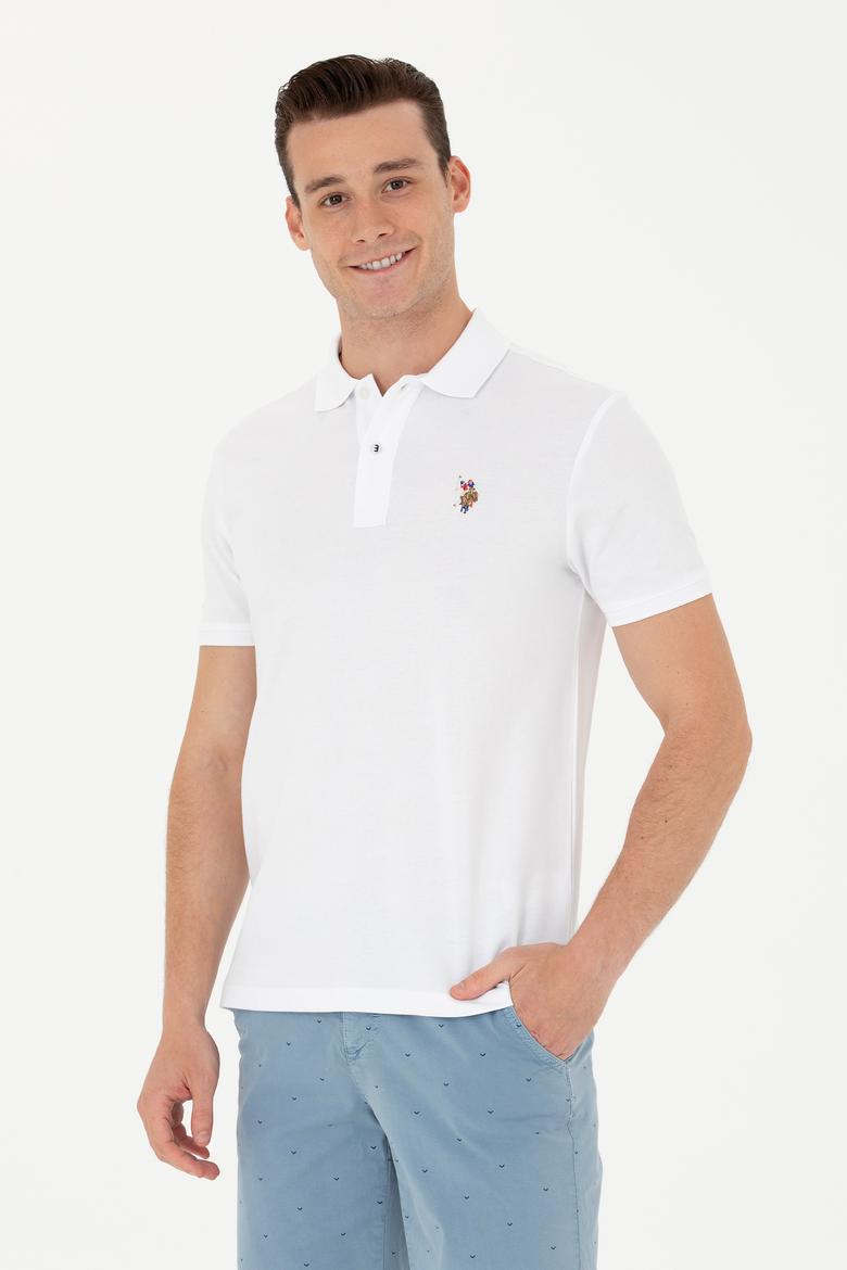 Erkek Beyaz Basic Tişört - 50267944020