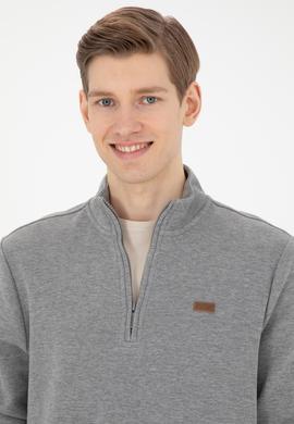 Erkek Gri Melanj Sweatshirt - 50289124011